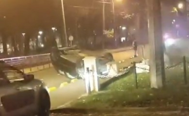 Saobraćajna nesreća u Sarajevu (VIDEO)