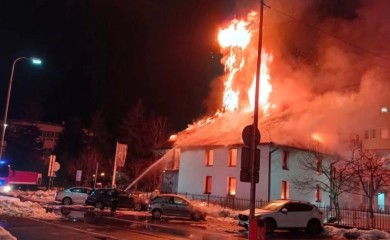 Izgorjela džamija u Brčkom