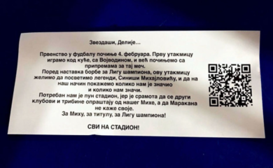 Zvezda i Vojvodina u čast Siniše Mihajlovića