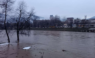 U padu vodostaj Bosne u Doboju