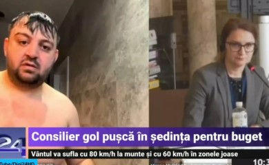Rumunski poslanik se pojavio gol na online sastanku