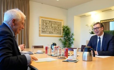 Završen sastanak Vučića sa Boreljom i Lajčakom, oglasio se Vučić