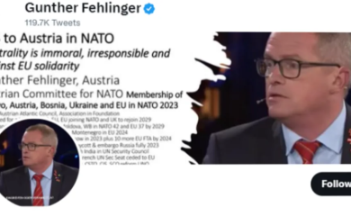 "Tviter rat" protiv Felingera: Sakrio se u Prištinu