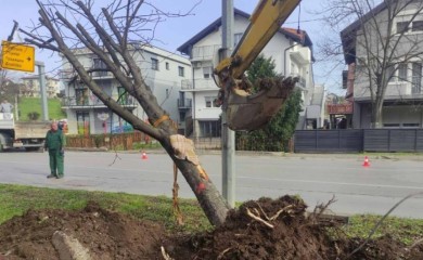 Počeli pripremni radovi za izgradnju novog kružnog toka kod pekare “Bakal”