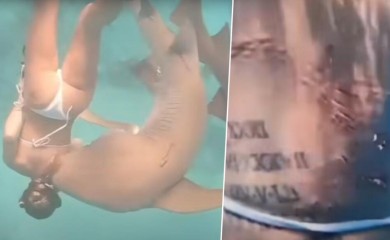 Stravičan napad: Ajkula ugrizla ženu za leđa VIDEO