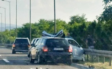 Sudar tri auta na putu Banjaluka – Gradiška