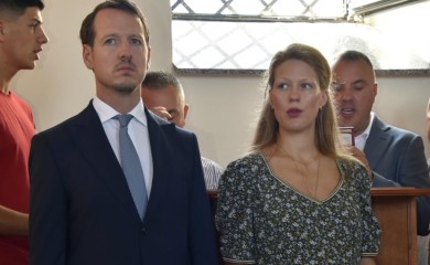 Princ Filip Karađorđević i princeza Danica na "Kočićevom zboru"
