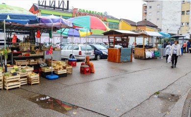 Novi sjaj male pijace u MZ Obilićevo: Sve spremno za postavljanje rejonskih tržnica