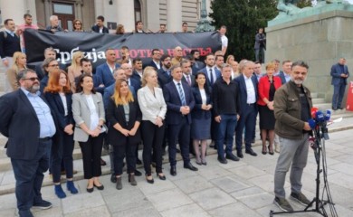 Zajednički nastup opozicije “Srbija protiv nasilja” na izborima: Tepić i Aleksić nosioci republičke liste