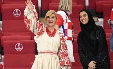 Kolinda stigla u Katar, okupirali je navijači