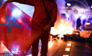 Incidenti u Briselu poslije utakmice protiv Maroka (VIDEO)