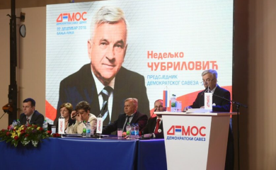 Novi udarac za DEMOS: Nedeljko Čubrilović bi mogao ostati bez još jednog poslanika