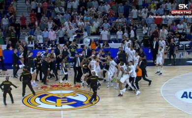 Oglasila se Evroliga nakon tuče košarkaša Partizana i Reala u Madridu