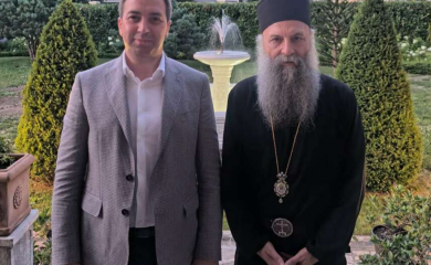 Zavjet čuvanja jedinstva srpskog naroda, vjere i tradicije: Selak razgovarao sa patrijarhom srpskim Porfirijem uoči Vidovdana