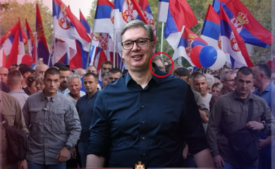 „Oni ne odustaju od obojene revolucije, a mi ne odustajemo od… fotošopa“: Šta nije u redu s ovom fotografijom Vučića