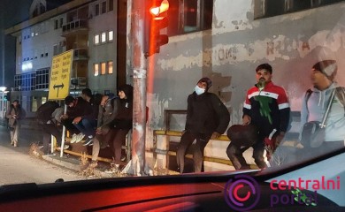 Migranti na ulicama Novog Grada