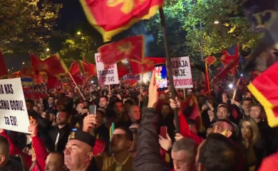 U Podgorici večeras treći protest opozicije