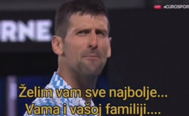 Tviterom se šire urnebesni prevodi Đokovićevog psovanja: “Divna ste publika”