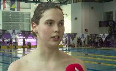 Lana Pudar plivala pred banjalučkom publikom