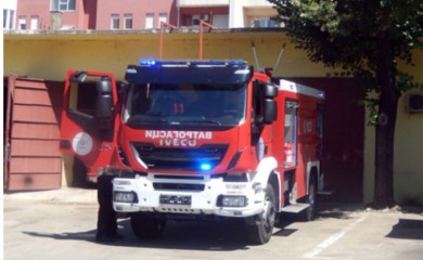 Trebinjski vatrogasci u centru grada od požara spasili stan