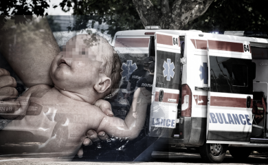 Bebu u Zemunu pronašla žena dok je šetala psa: Novorođenče bilo umotano u peškir
