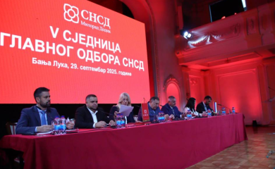 Počela sjednica Glavnog odbora SNSD-a: Odlučuje se o referendumu i izborima