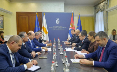 Dačić sa Petridisom: Uzejamna podrška Beograda i Nikozije teritorijalnom integritetu