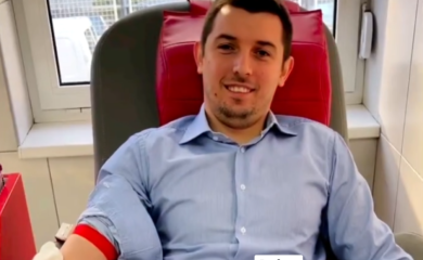 HUMAN GEST: Šulić darivao krv 30. put