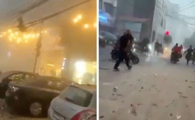 Izrael napao Bejrut, stižu prvi snimci (VIDEO)