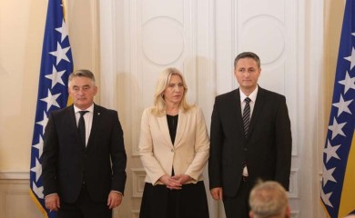 Prva redovna sjednica Predsjedništva BiH, Cvijanović predsjedava