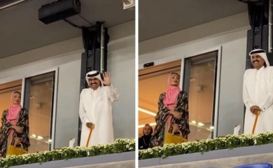 Šeik mahao Brazilki naočigled supruge - Njen ledeni pogled hit na mrežama VIDEO