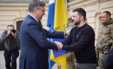 Plenković u Kijevu sa Zelenskim: Odajemo počast herojima (FOTO)