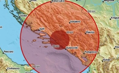 Zemljotres u BiH: Čuo se kao grmljavina