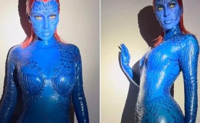 Kim Kardashian neprepoznatljiva u kostimu za Noć vještica