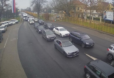 Pojačana frekvencija vozila na izlazu iz BiH