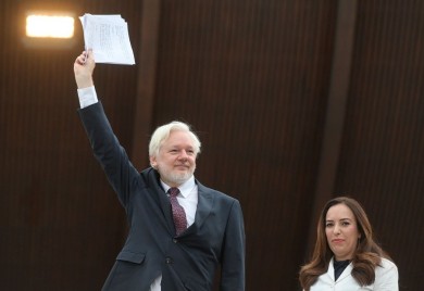 Asanž prvi put u javnosti nakon oslobađanja: Teško sam ostao živ