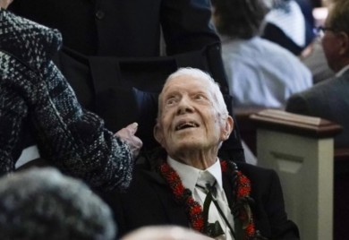 PRVI KOJI JE DOČEKAO: Bivši predsjednik SAD Džimi Karter slavi 100. rođendan