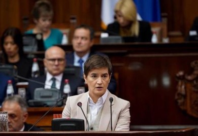 Brnabić: Podigli smo "migove", ako se ponovi rušićemo dronove