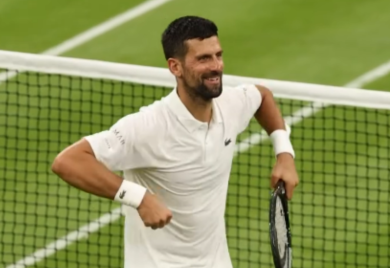 VIDEO Vimbldon objavio snimak Novaka kako pumpa: "Hvala Bogu postoje među nama najveći koji neće izdati zemlju za novac"