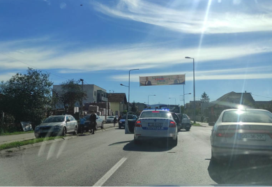 Sudar kod TC Binga u Banjoj Luci