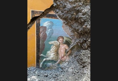 POTRESNA PRIČA: Arheolozi u Pompejima pronašli fresku koja pokazuje mitološkog brata i sestru