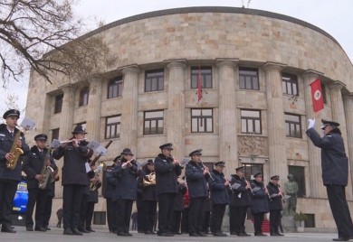 Defile Policijskog orkestra u Banjaluci (VIDEO)