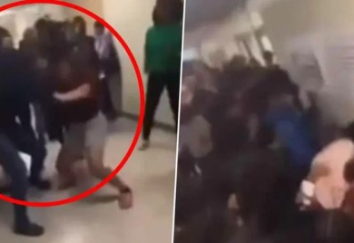Srednjoškolci tukli pomoćnicu direktora (UZNEMIRUJUĆI VIDEO)