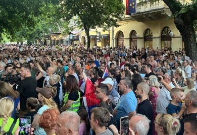 Na protestu protiv litijuma u Pančevu 2.500 ljudi, kao da u Beogradu izađe 40.000