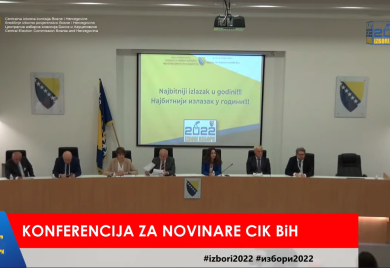 CIK: Sutra će se znati ko je novi predsjednik Republike Srpske