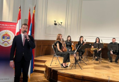 Svečani prijem u Predstavništvu Srpske u Beču: Značajno njegovati ideje zajedništva i saradnje
