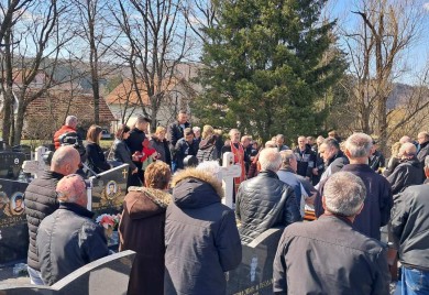 Sahranjen Marinko Bjelica, otac troje poginulih boraca Vojske Republike Srpske
