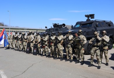Impresivnom pokaznom vježbom obilježen dan policije Republike Srpske