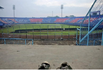 Stadion je bio premalen za bjekstvo od stampeda