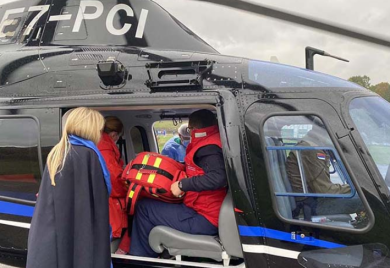 Helikopterski servis Srpske u akciji iz Trebinja u Banju Luku prevezen pacijent
